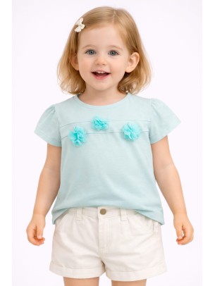 Βρεφική Μπλούζα Για Κορίτσι 6-36 Μηνών Μέντα