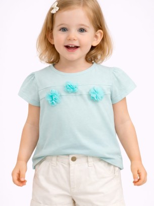 Βρεφική Μπλούζα Για Κορίτσι 6-36 Μηνών Μέντα