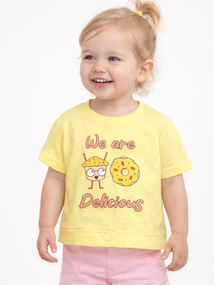 Βρεφική Μπλούζα Για Κορίτσι 6-36 Μηνών Κίτρινο