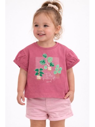 Βρεφική Μπλούζα Για Κορίτσι 6-36 Μηνών Βυσσινί