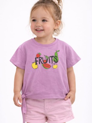 Βρεφική Μπλούζα Για Κορίτσι 6-36 Μηνών Μωβ