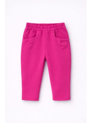 Βρεφικό Παντελόνι Φόρμα Για Κορίτσι 6-36 Μηνών Φούξια