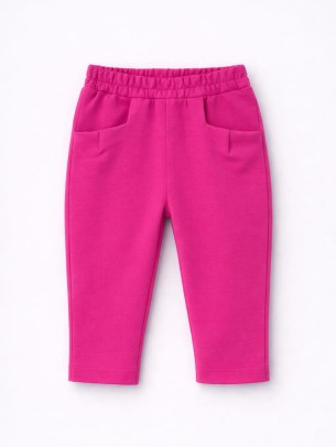 Βρεφικό Παντελόνι Φόρμα Για Κορίτσι 6-36 Μηνών Φούξια