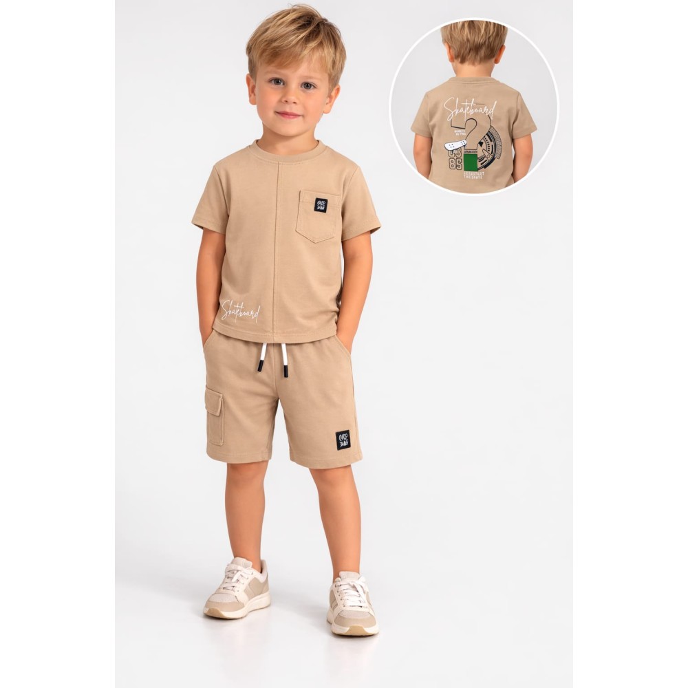 Παιδικό Σετ Για Αγόρι 2-5 Χρονών Μπεζ