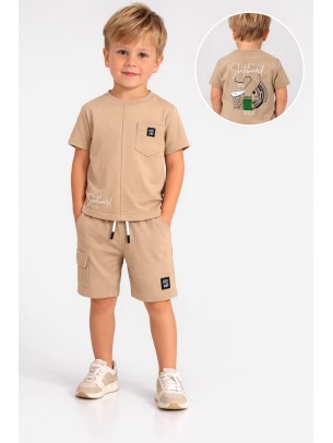 Παιδικό Σετ Για Αγόρι 2-5 Χρονών Μπεζ