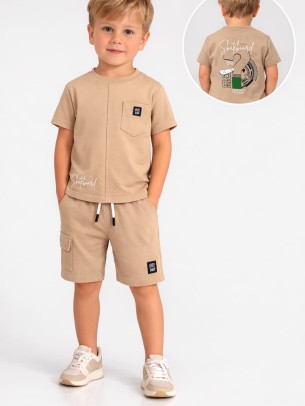 Παιδικό Σετ Για Αγόρι 2-5 Χρονών Μπεζ