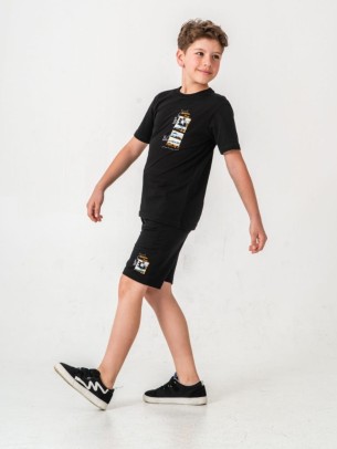 Παιδικό Σετ Για Αγόρι 6-10 Χρονών Μαύρο