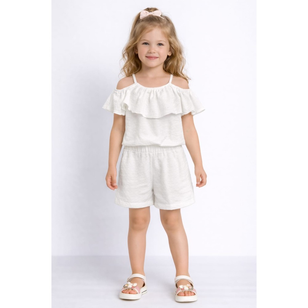 Παιδικό Σετ Για Κορίτσι 3-8 Χρονών Λευκό