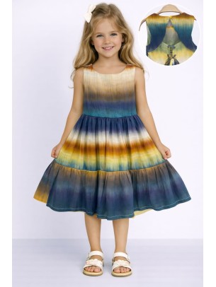 Παιδικό Φόρεμα 3-8 Χρονών Πράσινο