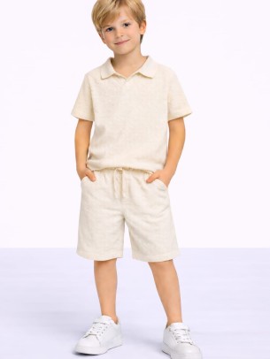 Παιδικό Σετ Για Αγόρι 3-8 Χρονών Εκρού