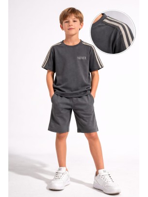Παιδικό Σετ Για Αγόρι 7-10 Χρονών Ανθρακί
