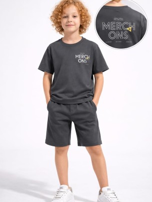 Παιδικό Σετ Για Αγόρι 3-6 Χρονών Ανθρακί