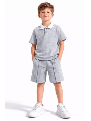 Παιδικό Σετ Για Αγόρι 3-8 Χρονών Γκρι