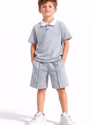 Παιδικό Σετ Για Αγόρι 3-8 Χρονών Γκρι