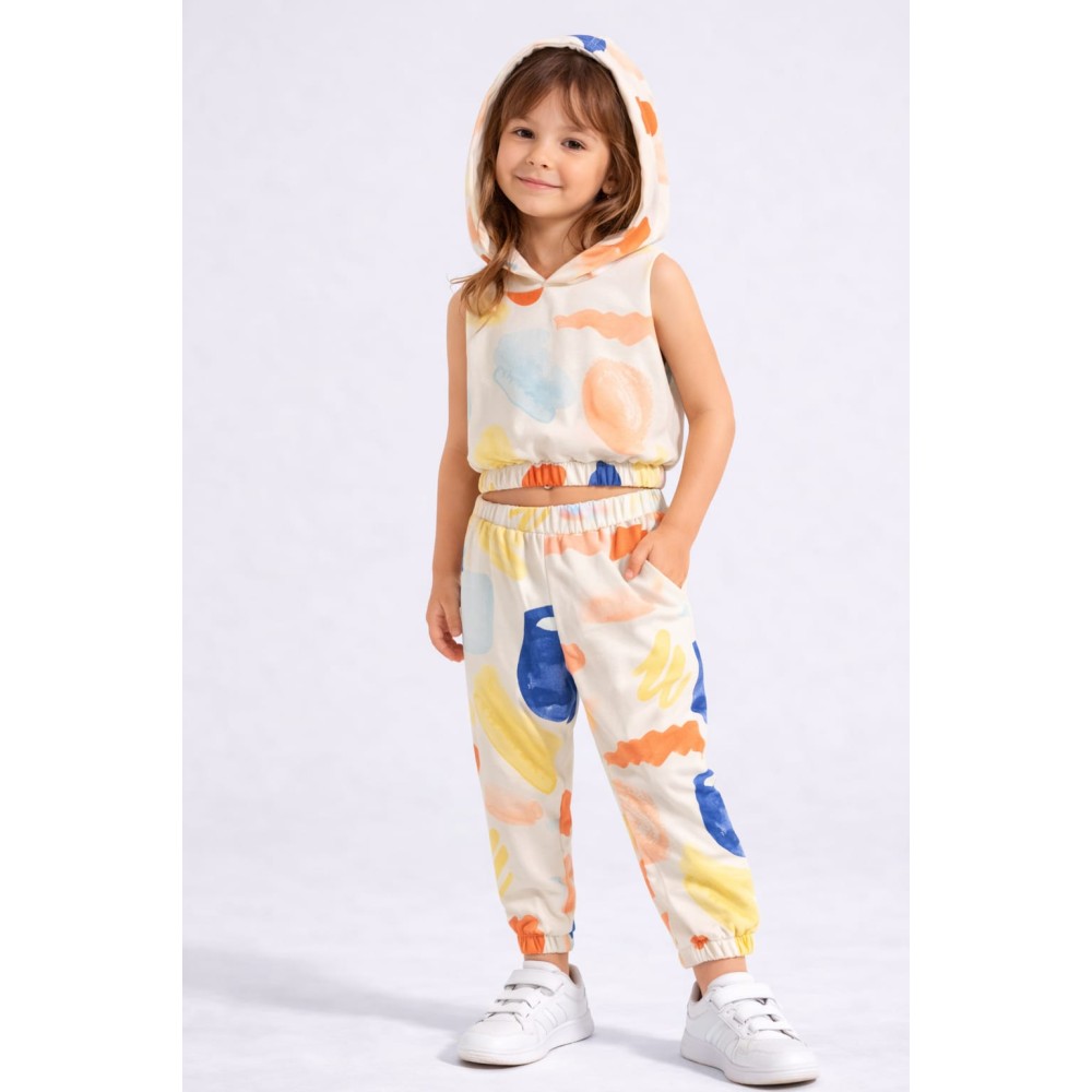 Παιδικό Σετ Για Κορίτσι 3-8 Χρονών Εκρού