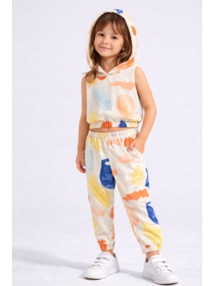 Παιδικό Σετ Για Κορίτσι 3-8 Χρονών Εκρού