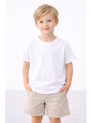 Παιδική Μπλούζα Για Αγόρι 2-5 Χρονών Λευκό