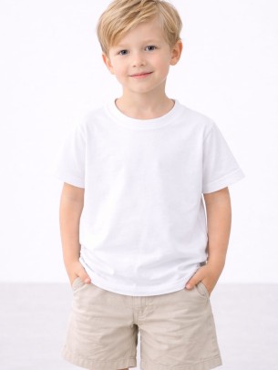 Παιδική Μπλούζα Για Αγόρι 2-5 Χρονών Λευκό