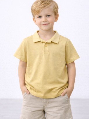 Παιδική Μπλούζα Για Αγόρι 3-8 Χρονών Κίτρινο