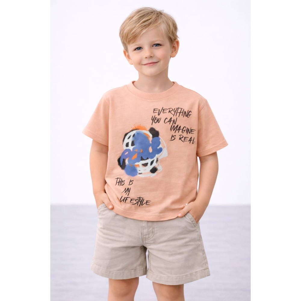 Παιδική Μπλούζα Για Αγόρι 3-8 Χρονών Σομον