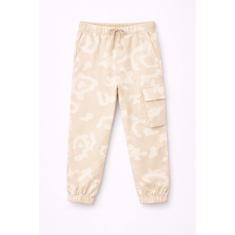 Παιδικό Παντελόνι Για Αγόρι 3-8 Χρονών Μπεζ
