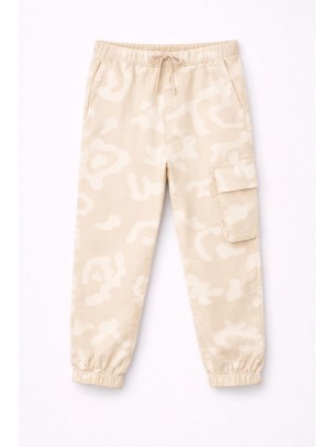 Παιδικό Παντελόνι Για Αγόρι 3-8 Χρονών Μπεζ