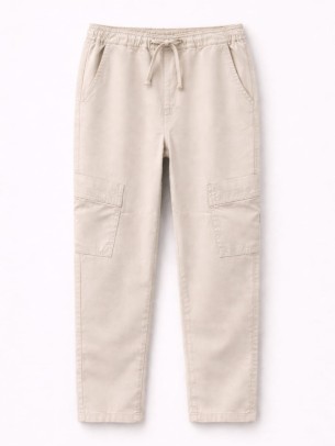 Παιδικό Παντελόνι Για Αγόρι 3-8 Χρονών Χρώμα Πέτρας