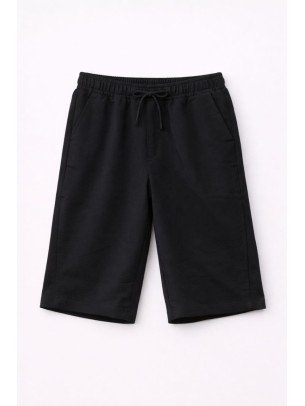 Παιδική Βερμούδα Για Αγόρι 6-14 Χρονών Μαύρο