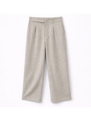 Παιδικό Παντελόνι Για Κορίτσι 8-14 Χρονών Μπεζ