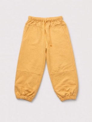 Παιδικό Παντελόνι Φόρμας Για Κορίτσι 3-8 Χρονών Μουσταρδί