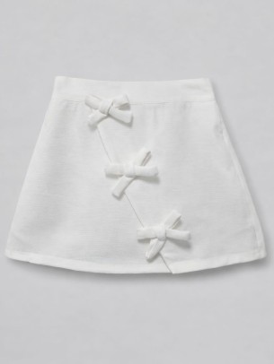 Παιδική Φούστα 3-8 Χρονών Εκρού