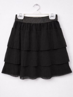 Παιδική Φούστα Σορτς 8-14 Χρονών Μαύρο