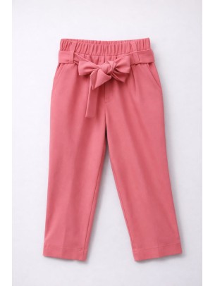Παιδικό Παντελόνι Για Κορίτσι 3-8 Χρονών Κοραλί