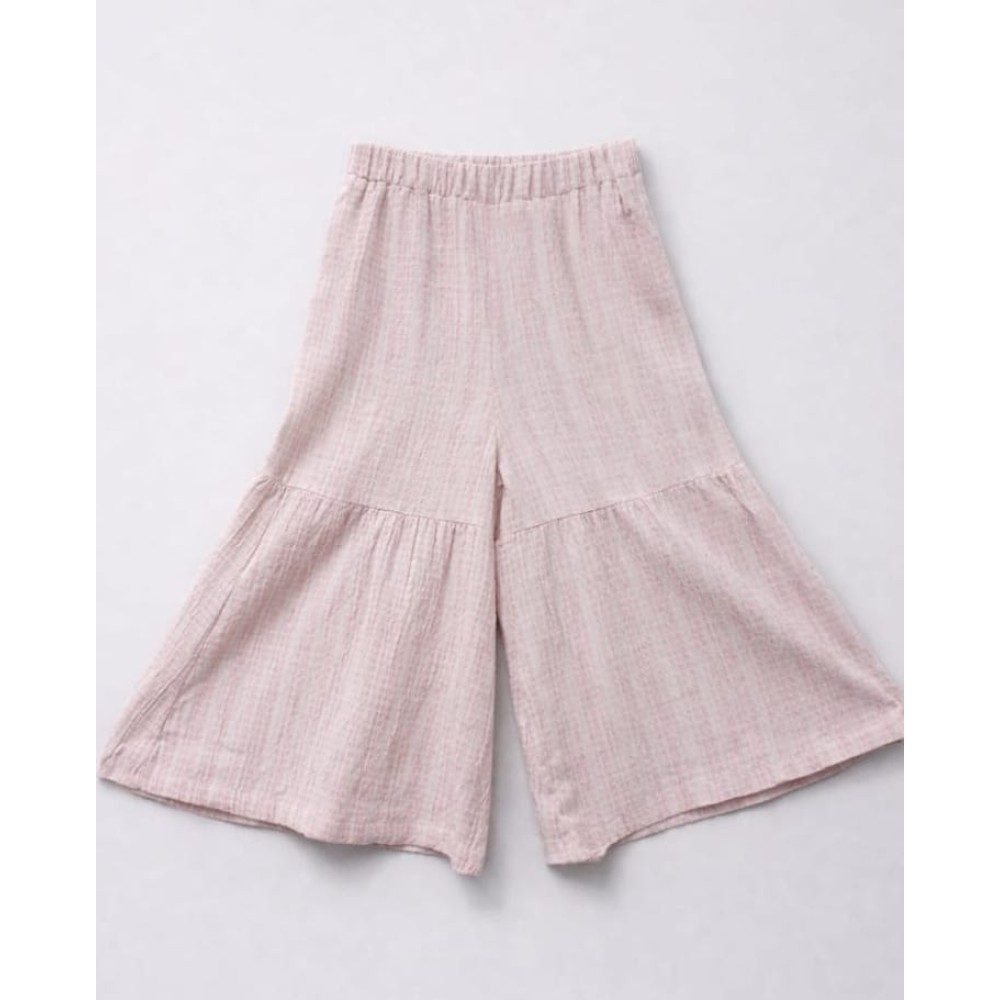 Παιδικό Παντελόνι Για Κορίτσι 3-8 Χρονών Πούδρα