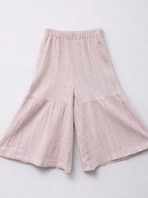 Παιδικό Παντελόνι Για Κορίτσι 3-8 Χρονών Πούδρα