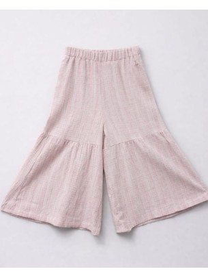 Παιδικό Παντελόνι Για Κορίτσι 3-8 Χρονών Πούδρα