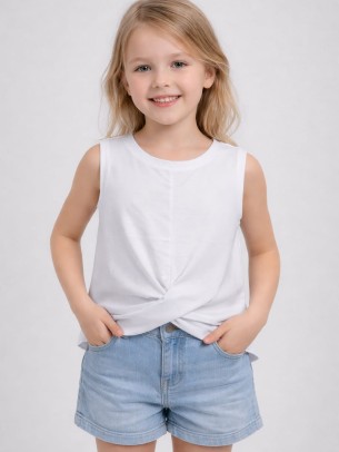 Παιδική Μπλούζα Για Κορίτσι 3-8 Χρονών Λευκό