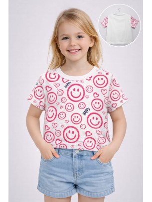 Παιδική Μπλούζα Για Κορίτσι 2-5 Χρονών Λευκό