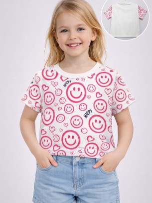 Παιδική Μπλούζα Για Κορίτσι 2-5 Χρονών Λευκό