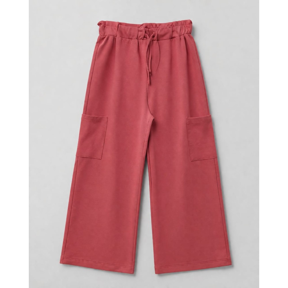 Παιδικό Παντελόνι Φόρμας Για Κορίτσι 3-8 Χρονών Κοραλί