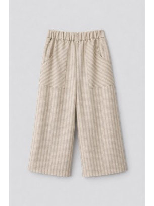 Παιδικό Παντελόνι Για Κορίτσι 3-8 Χρονών Μπεζ