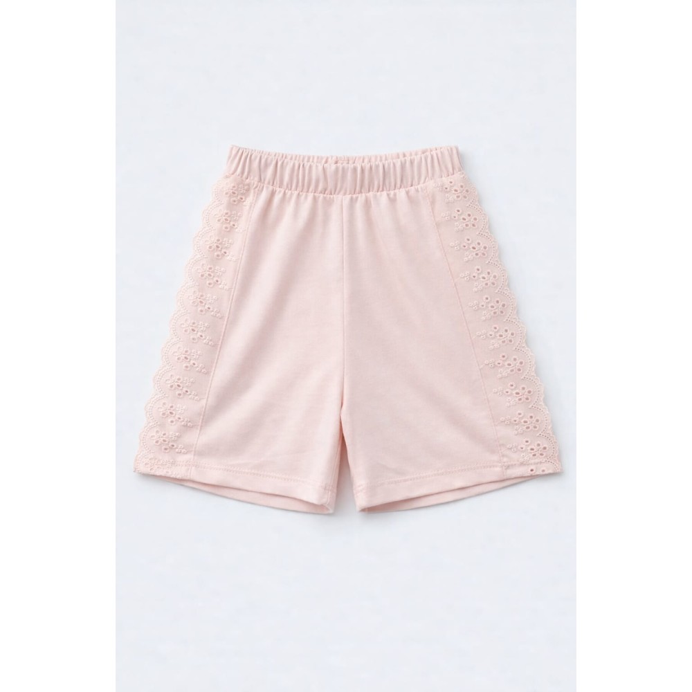 Παιδικό Σορτς  Για Κορίτσι 2-5 Χρονών Πούδρα