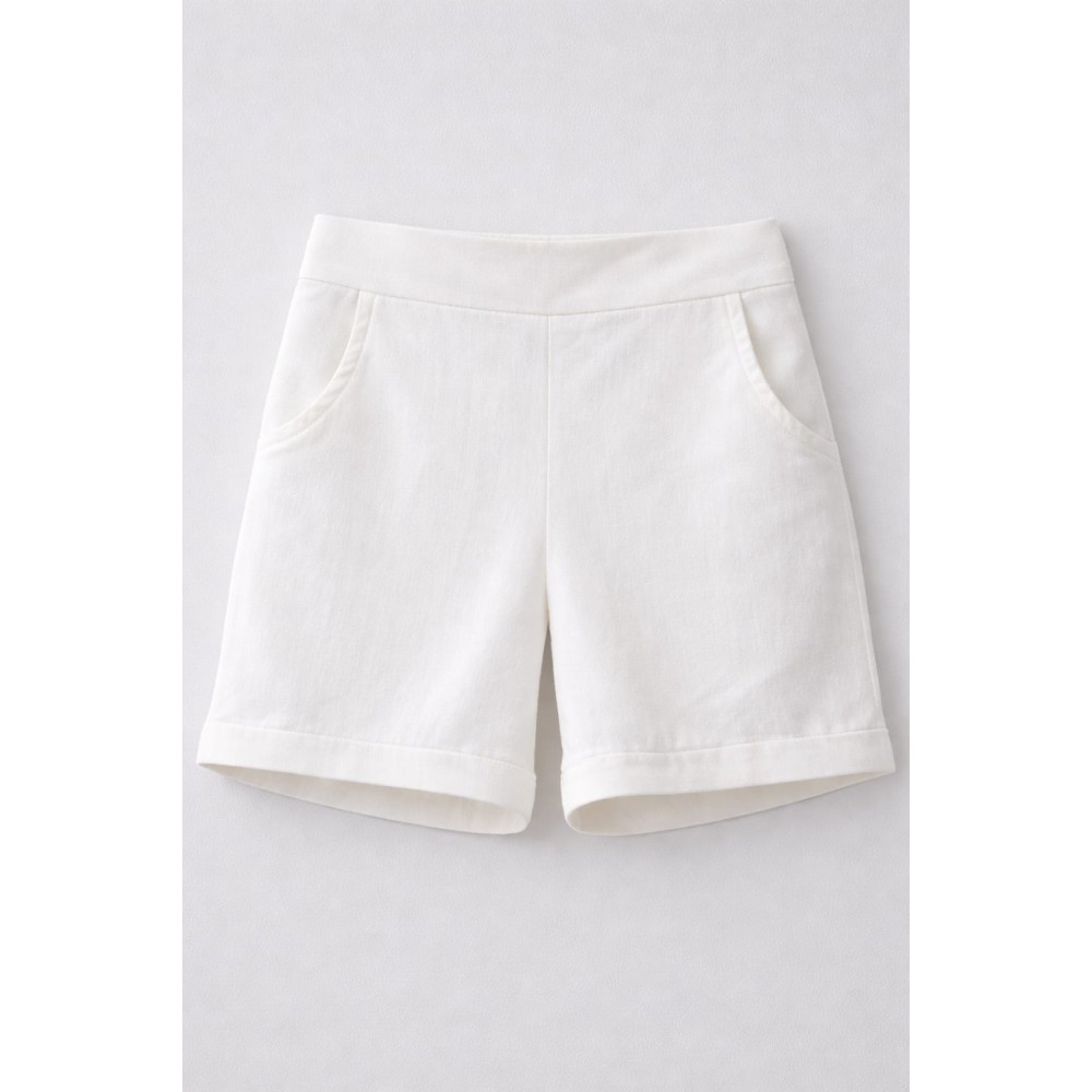 Παιδικό Σορτς  Για Κορίτσι 3-8 Χρονών Εκρού