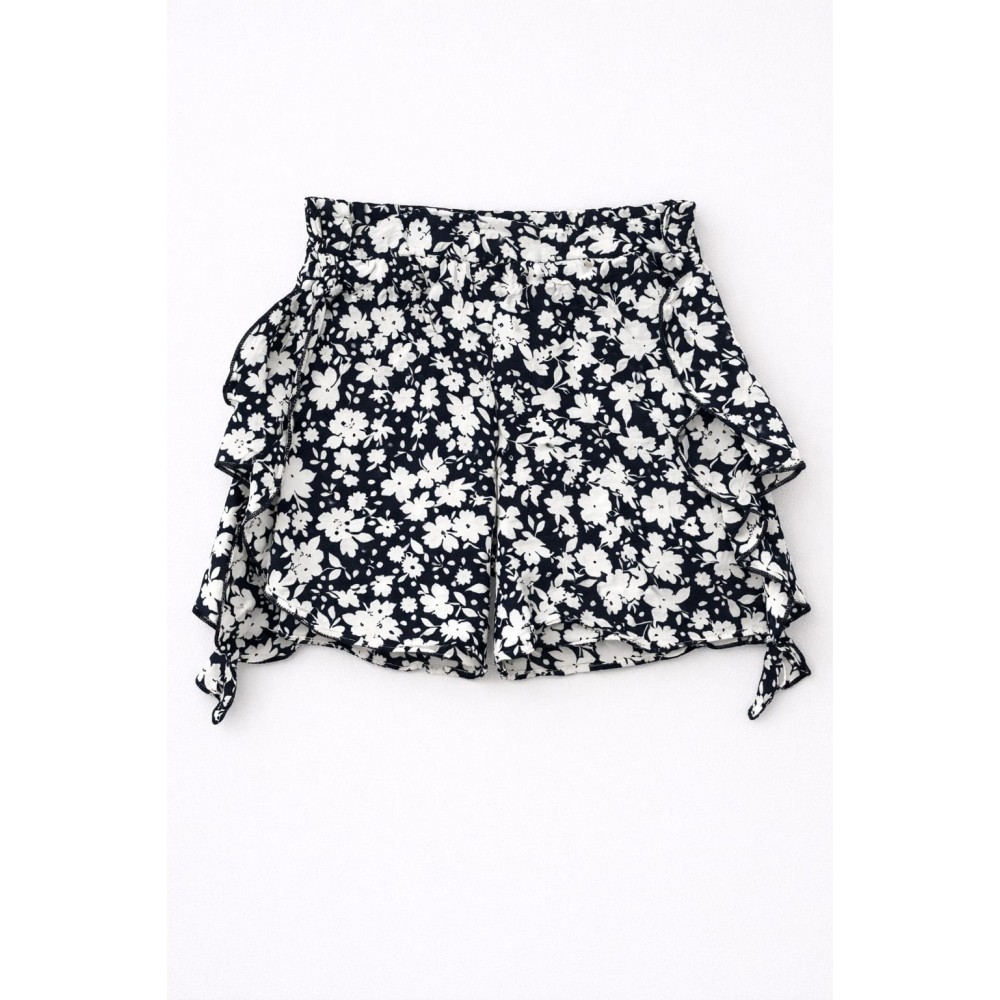 Παιδικό Σορτς  Για Κορίτσι 3-8 Χρονών Μαύρο