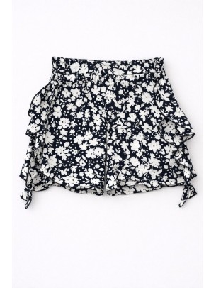 Παιδικό Σορτς  Για Κορίτσι 3-8 Χρονών Μαύρο