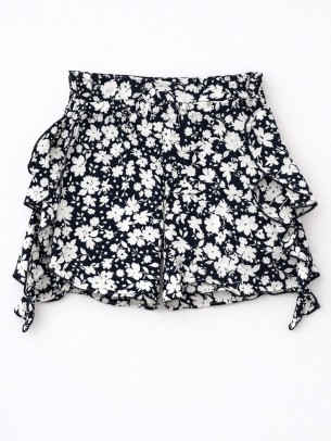 Παιδικό Σορτς  Για Κορίτσι 3-8 Χρονών Μαύρο