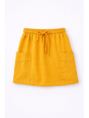 Παιδική Φούστα 3-8 Χρονών Κίτρινο