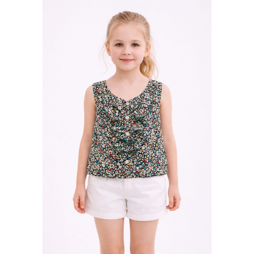 Παιδική Μπλούζα Για Κορίτσι 3-8 Χρονών Μαύρο