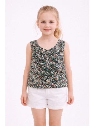 Παιδική Μπλούζα Για Κορίτσι 3-8 Χρονών Μαύρο