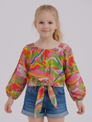 Παιδική Μπλούζα Για Κορίτσι 3-8 Χρονών Πράσινο